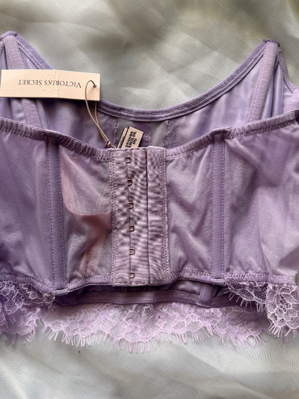 Victoria’s Secret Dream Angels Strapless Corset Top | Small | Floral Embroidery - Picture 5 of 9